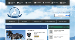 Desktop Screenshot of casperwy.gov